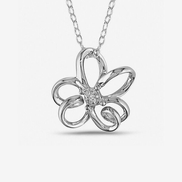 Flower Diamond Necklace